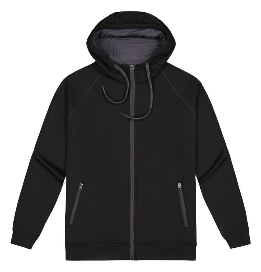 XTZ20Performance20Zip20Hoodie20Black20Grey_Front-1 XTZ - XT Performance Zip Hoodie