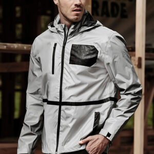 ZJ380_Talent_01_gLHYXIF ZJ380 - Unisex Streetworx Reflective Waterproof Jacket
