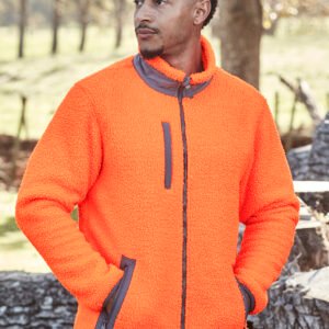 ZT285 - Unisex Streetworx Full Zip Sherpa Fleece