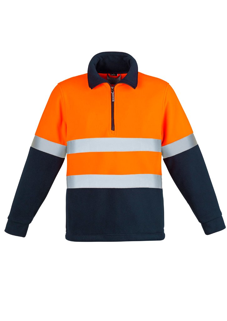 ZT461 - Unisex Hi Vis Polar Fleece Pullover - Hoop Taped
