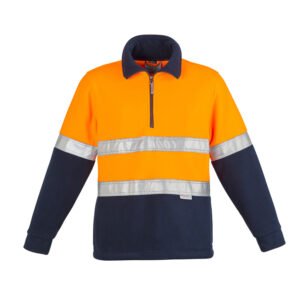 ZT461 - Unisex Hi Vis Polar Fleece Pullover - Hoop Taped