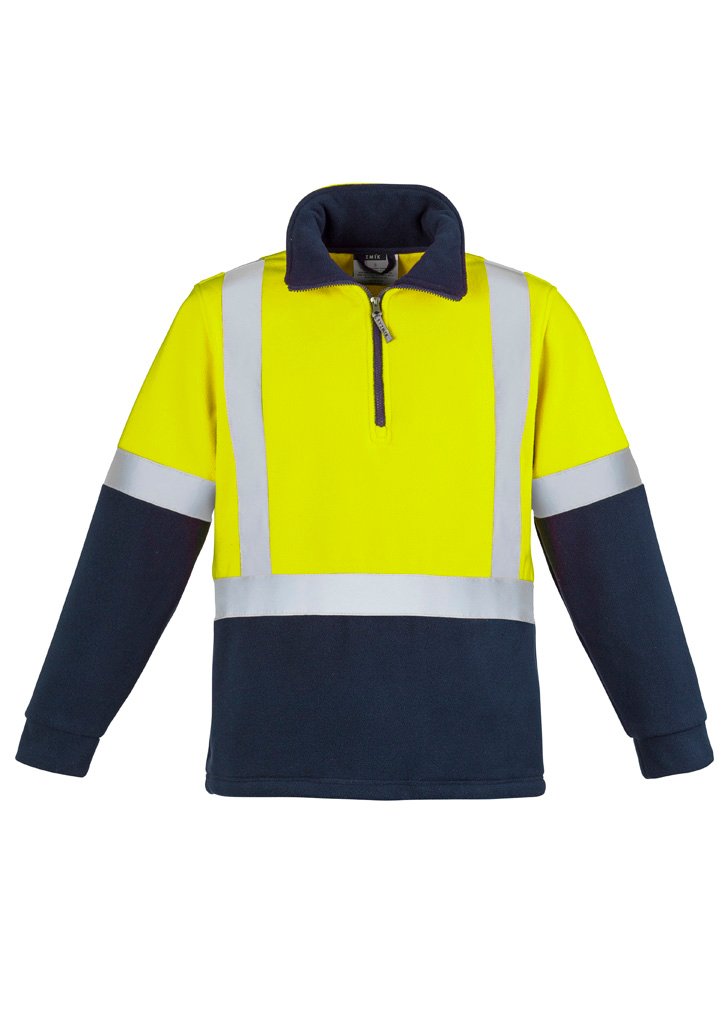 ZT462 - Unisex Hi Vis Polar Fleece Pullover - Shoulder Taped