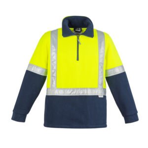 ZT462 - Unisex Hi Vis Polar Fleece Pullover - Shoulder Taped