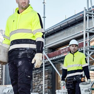 ZT483 - Unisex Hi Vis Stretch Taped Hoodie