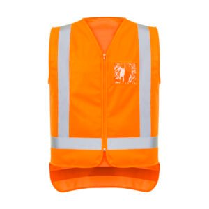 ZV961 - Mens TTMC-W23 Zip X Back Vest