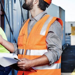 ZV998 - Unisex Hi Vis Zip Vest