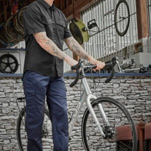ZW001S_Talent_Navy_01 ZW001S - Mens Midweight Drill Cargo Pant (Stout)