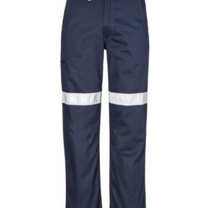 ZW004_Navy_F ZW004S - Mens Taped Utility Pant (Stout)