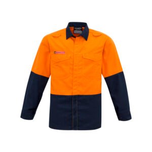 ZW138 - Mens Hi Vis Spliced Shirt