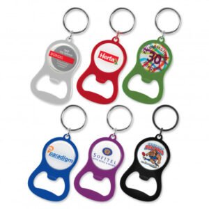 107106-0.jpg 107106 - Chevron Bottle Opener Key Ring