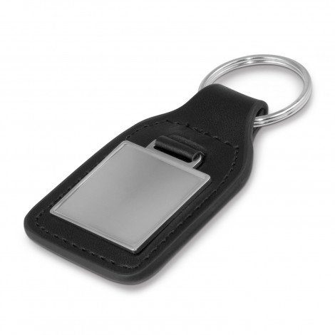 108597 - Baron Leather Key Ring - Square