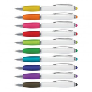 110808 - Vistro Stylus Pen  - White Barrel