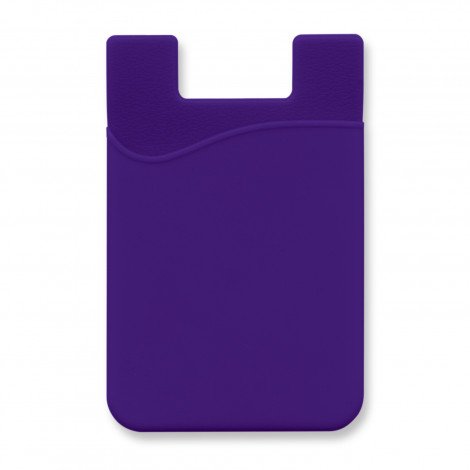 112924 - Silicone Phone Wallet - Full Colour