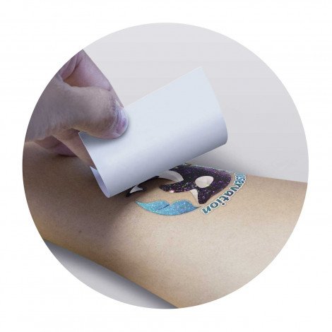 113191 - Temporary Tattoo Glitter - 51mm x 51mm