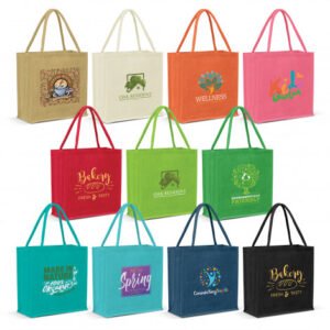 115324-0.jpg 115324 - Monza Jute Tote Bag - Colour Match