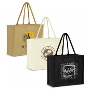 115327-0.jpg 115327 - Modena Jute Tote Bag - Colour Match