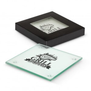 116394-0.jpg 116394 - Venice Glass Coaster Set of 2 - Square