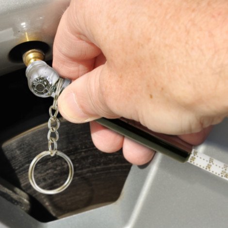 116565 - Tyre Pressure Gauge Key Ring