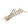 116751-2.jpg 116751 - Stainless Steel Straw Set