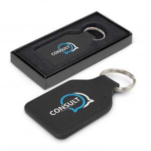 116758-0.jpg 116758 - Prince Leather Key Ring - Square