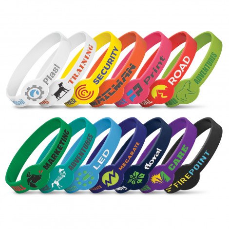 117055 - Xtra Silicone Wrist Band - Debossed