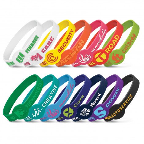 117056 - Xtra Silicone Wrist Band - Embossed