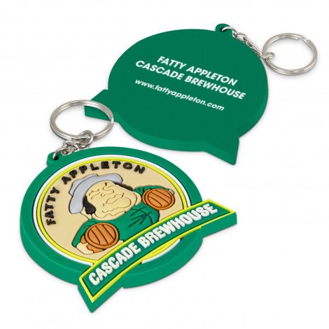 117205-0.jpg 117205 - PVC Key Ring Large - One Side Moulded