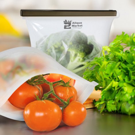 118122 - Silicone Reusable Storage Pouch