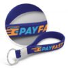 118671 - Silicone Key Ring - Debossed