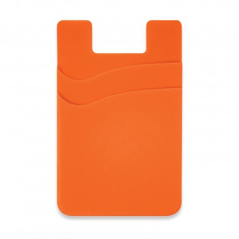 118674 - Dual Silicone Phone Wallet - Full Colour