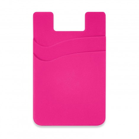 118674 - Dual Silicone Phone Wallet - Full Colour