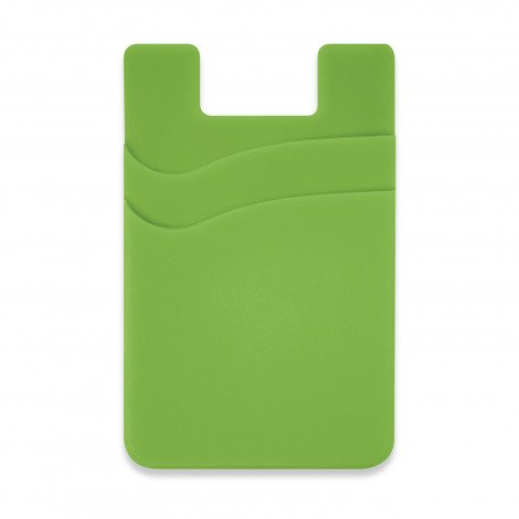 118674 - Dual Silicone Phone Wallet - Full Colour