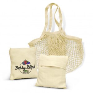 118944-0.jpg 118944 - Cotton Mesh Foldaway Tote Bag