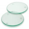 120165 - Venice Glass Coaster Set of 2 Round - Full Colour