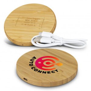 120613-0.jpg 120613 - Vita Bamboo Wireless Charger - Round