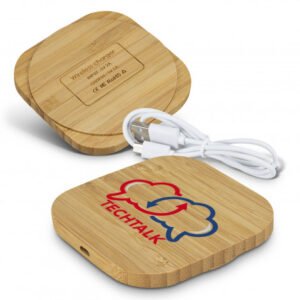120614-0.jpg 120614 - Vita Bamboo Wireless Charger - Square