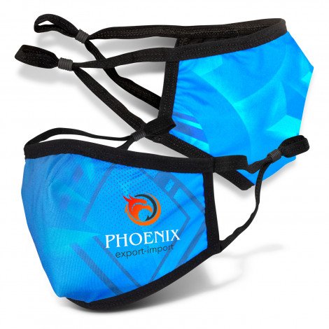 121014 - Full Colour Reusable Face Mask Premium - Indent