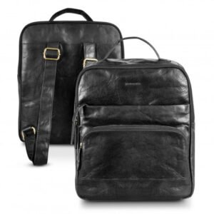 121120-0.jpg 121120 - Pierre Cardin Leather Backpack