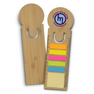 121725 - Bamboo Ruler Bookmark - Round