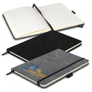 121842 - RPET Felt Hard Cover Notebook