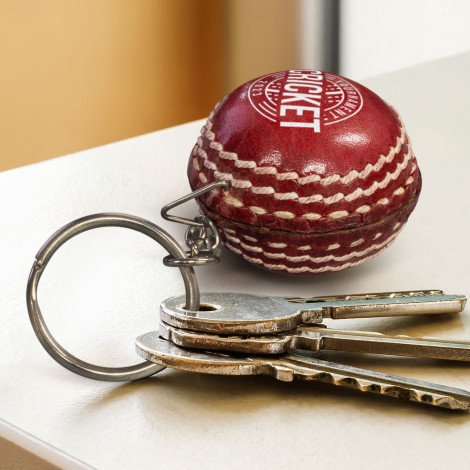121977 - Cricket Ball Key Ring