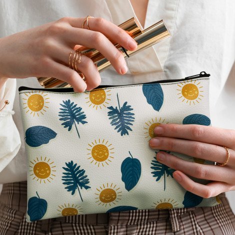 123555 - Flora Cosmetic Bag - Medium