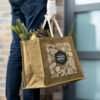 123581 - Torino Starch Jute Tote Bag