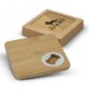125551-0.jpg 125551 - Bamboo Bottle Opener Coaster Set of 2 - Square