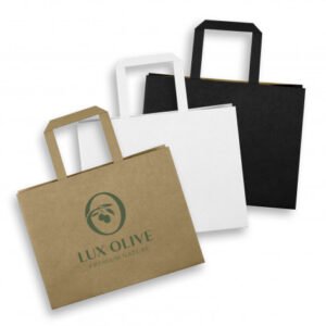 125940-0.jpg 125940 - Medium Flat Handle Paper Bag Landscape