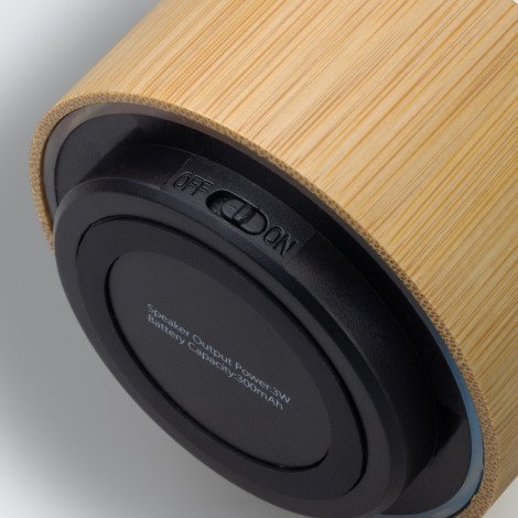 126248 - Bamboo Bluetooth Speaker - Black