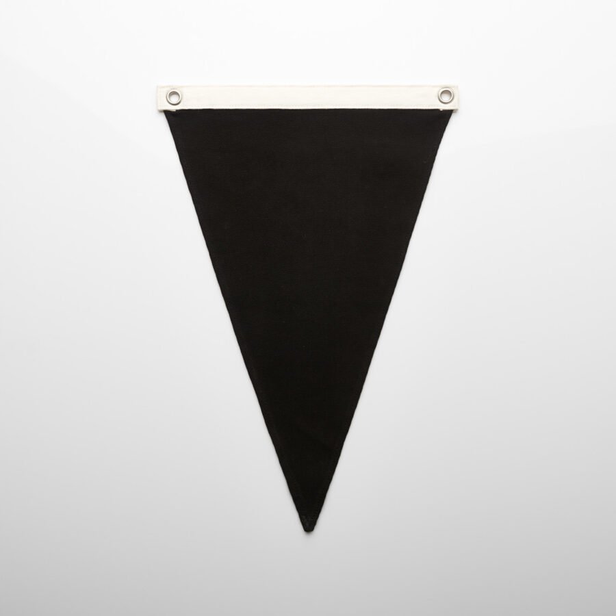 blank pennant flag