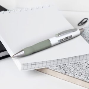 200231 - Turbo Pen - White Barrel - Design Your Own