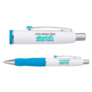 200231 - Turbo Pen - White Barrel - Design Your Own