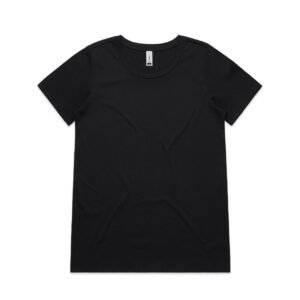 Wo's Shallow Scoop Tee - 4011